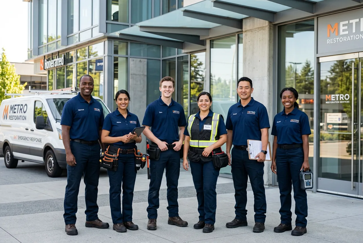 Riverton Water Damage Restoration IICRC-certified technician team